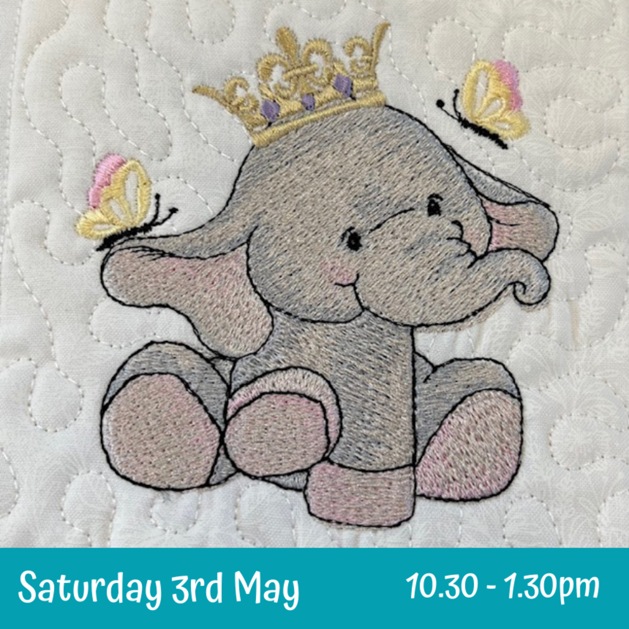Machine Embroidery – Free Demonstration Event